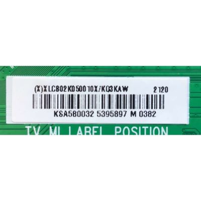 MAIN PARA TV VIZIO ORIGINAL SMARTCAST QUANTUM 4K UHD HDR / NUMERO DE PARTE XLCB02K050 / 715GB722-M0C-B00-004B / 715GB722-M01-B00-004D / PANEL TPT580WR-PV7D.Q REV:S01E / TPT580WR-PV7D.Q REV:S01K / DISPLAY CC580PV7D VER.02 / MODELO M58Q7-J01 LTYUH1LX - Imagen 2